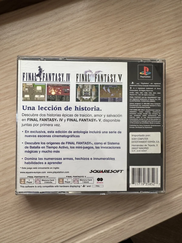 Final fantasy antólogi - RetroGamingMarket