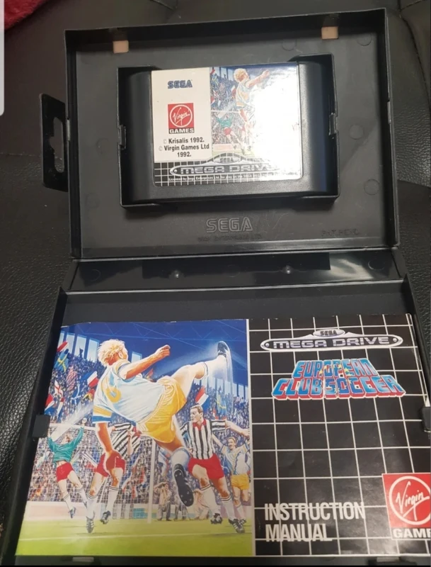 Juego European club Soccer Megadrive Sega - RetroGamingMarket